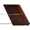 Alpine Industries Double-Sided Brass Plated Wooden Bilingual Caution Wet Floor Sign ALP499-BRA-MK - alternate 4